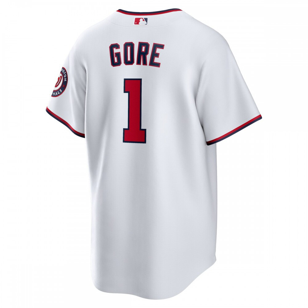 MacKenzie Gore Washington Nationals Home Replica Jersey White - view 3