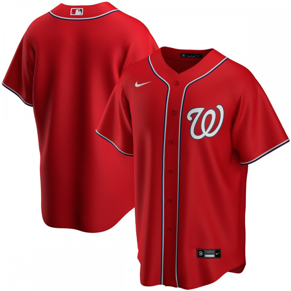 Washington Nationals Youth Alternate Replica Team Jersey Red