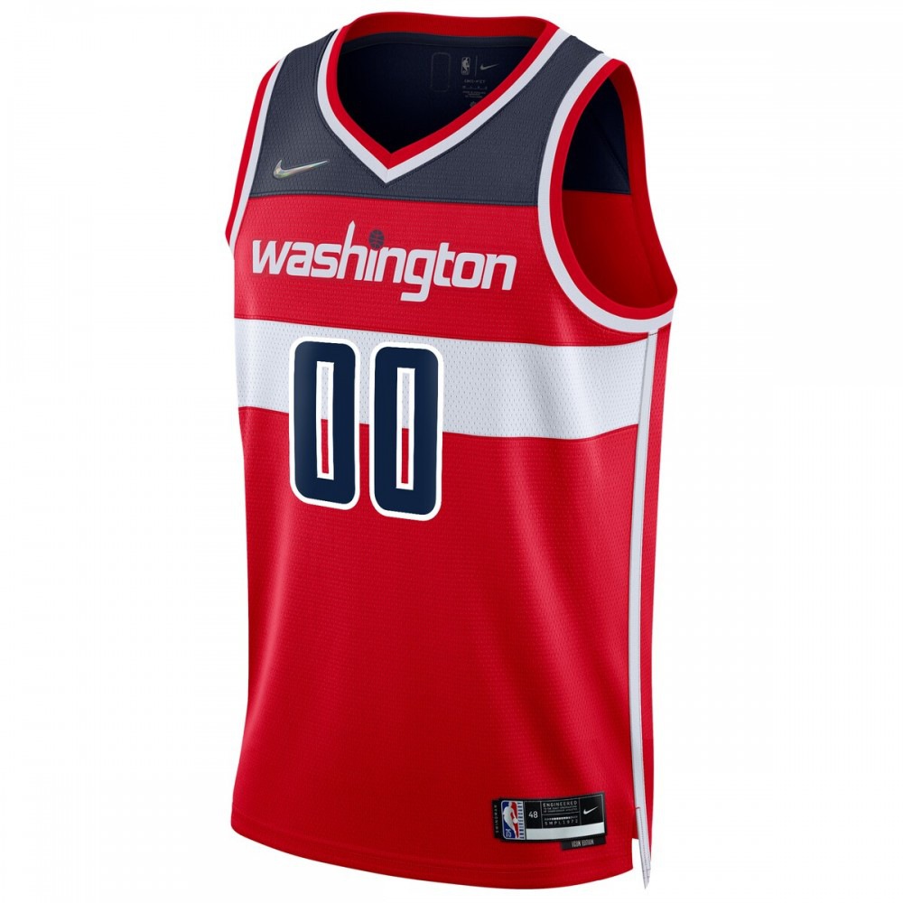 Washington Wizards 2021/22 Diamond Swingman Custom Jersey Icon Edition Red - view 2