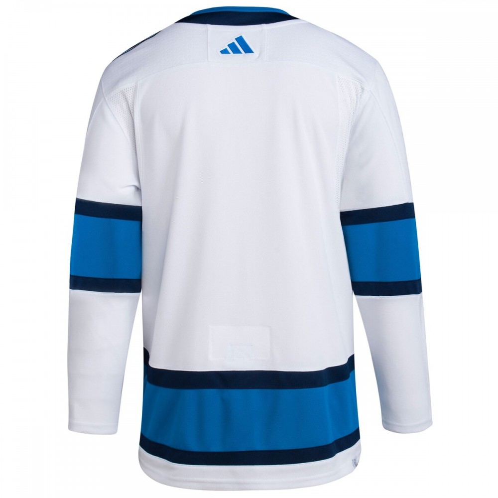 Winnipeg Jets Reverse Retro 2.0 Athletic Fit Blank Jersey White - view 3