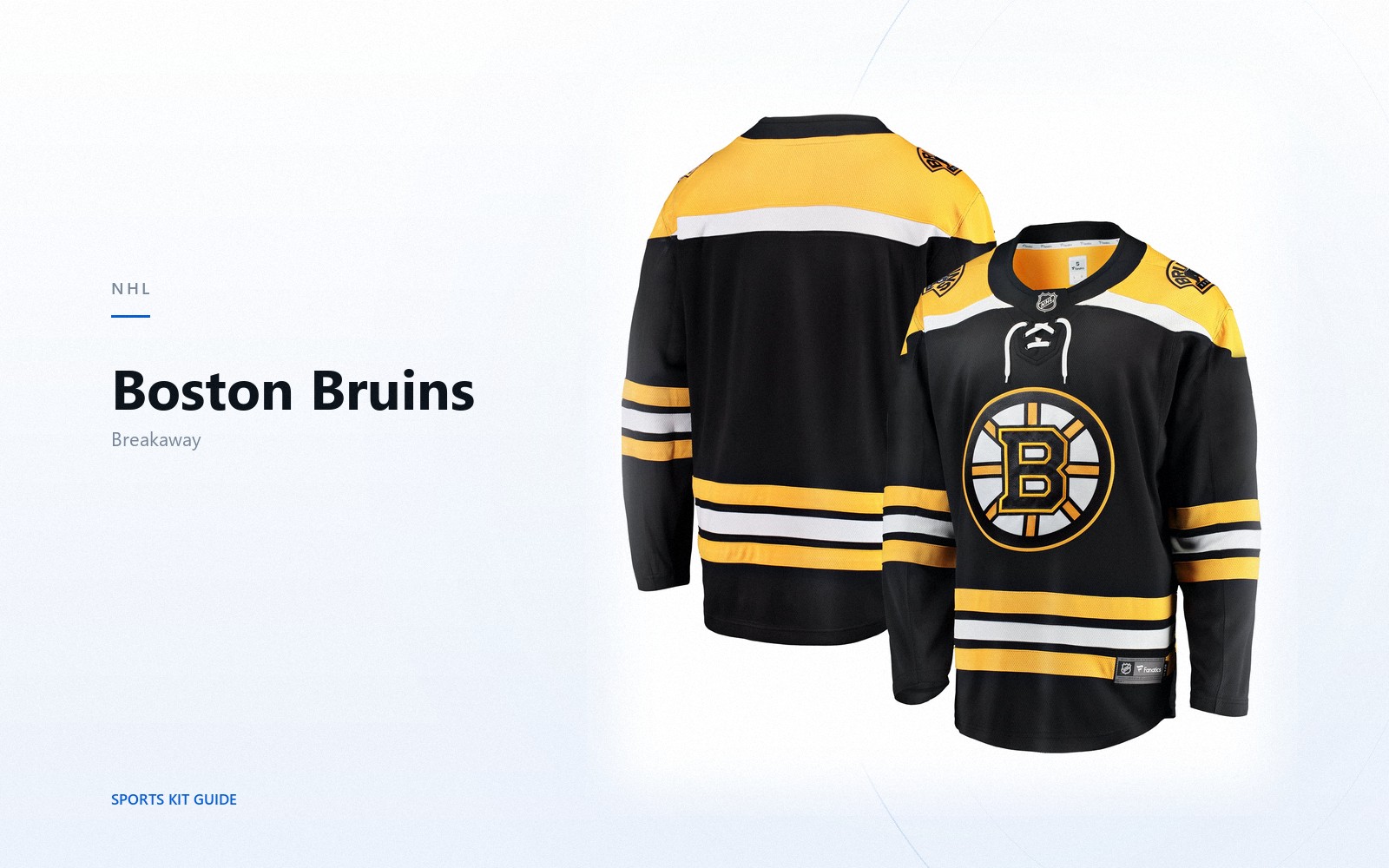 Boston Bruins Fan Edition jersey