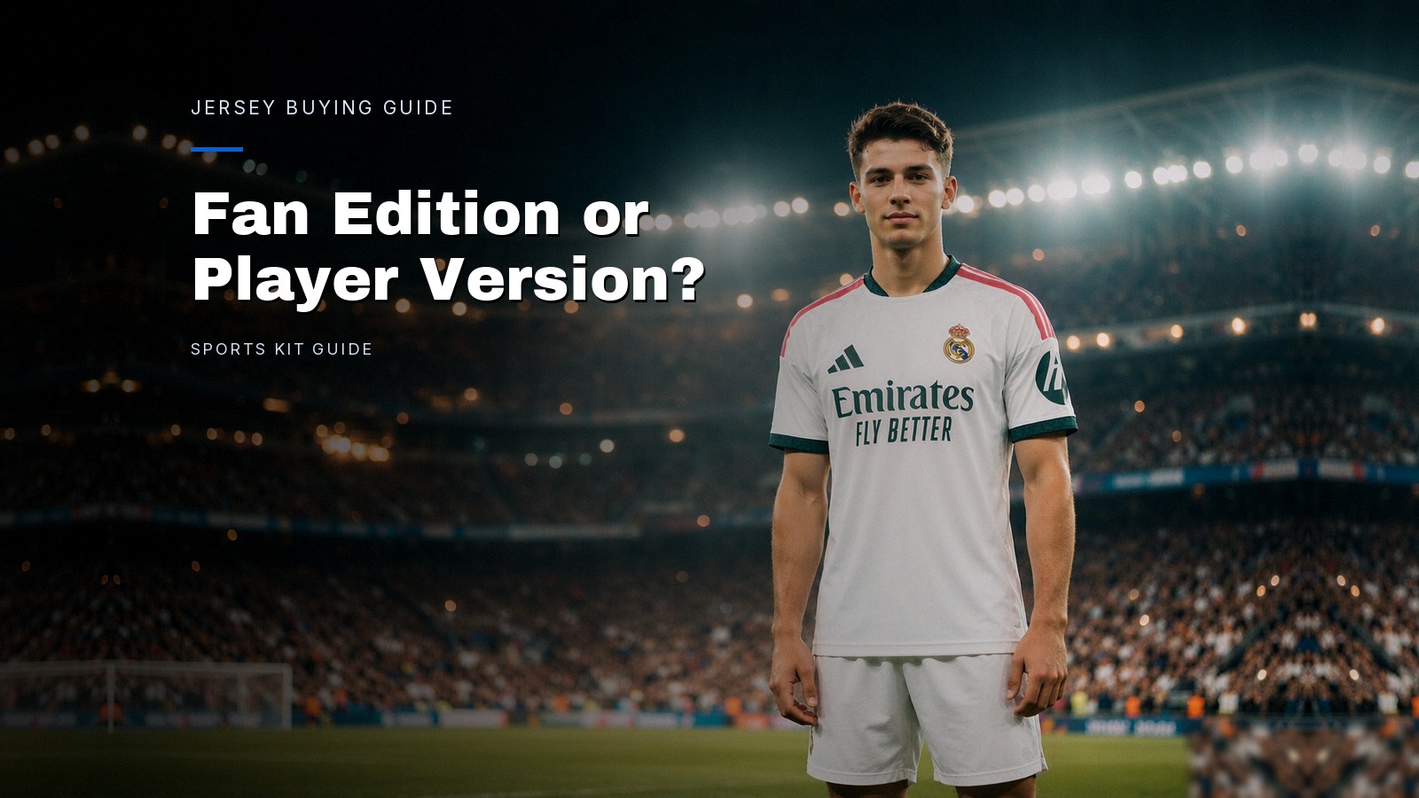 Fan Edition vs Player Version: Which Jersey Should You Buy? - Sports Kit Guide