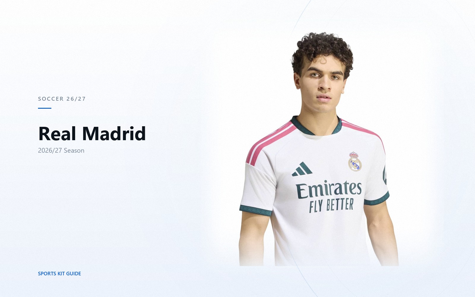 Real Madrid 2026/27 Season jersey