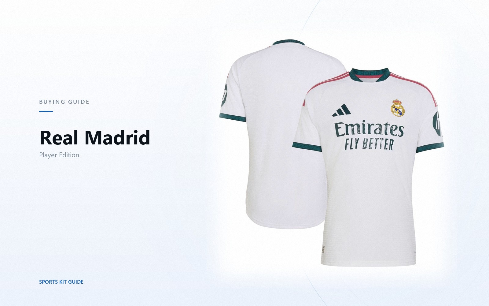 Real Madrid Player Version jersey