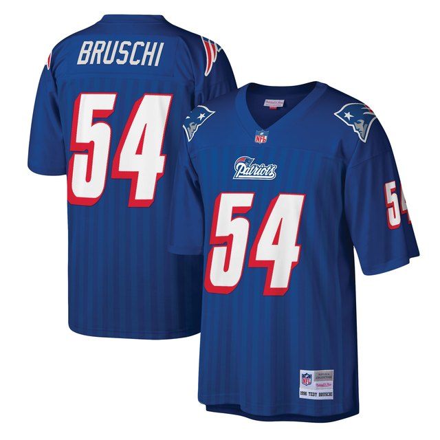 Tedy Bruschi New England Patriots Legacy Replica Jersey Royal