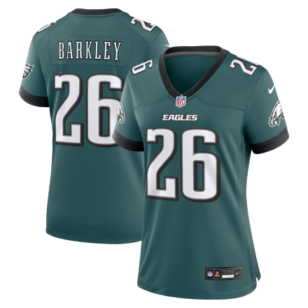Saquon Barkley Philadelphia Eagles Women's Team Game Jersey