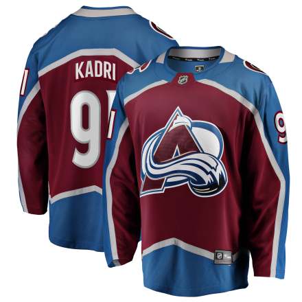 Nazem Kadri Colorado Avalanche Home Breakaway Jersey