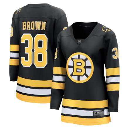 Patrick Brown Boston Bruins Women's Home Breakaway Player Jersey