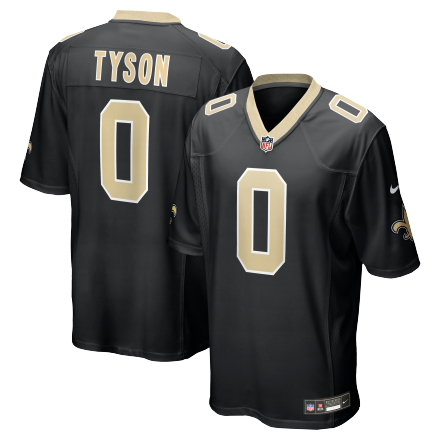 Jordyn Tyson New Orleans Saints 2026 NFL Draft First Round Pick No. 8 Team Game Jersey