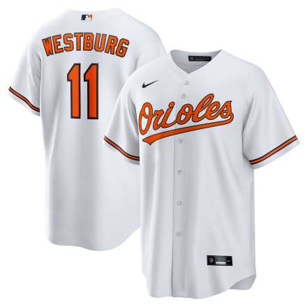 Jordan Westburg Baltimore Orioles Home Replica Jersey