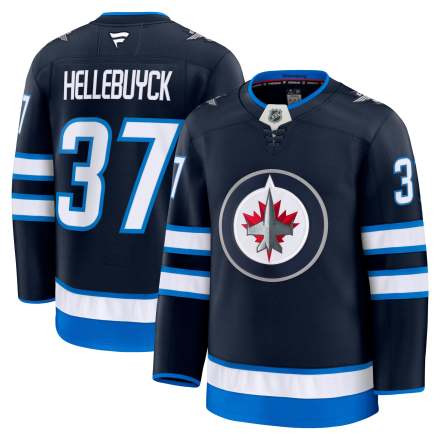 Connor Hellebuyck Winnipeg Jets Home Premium Jersey