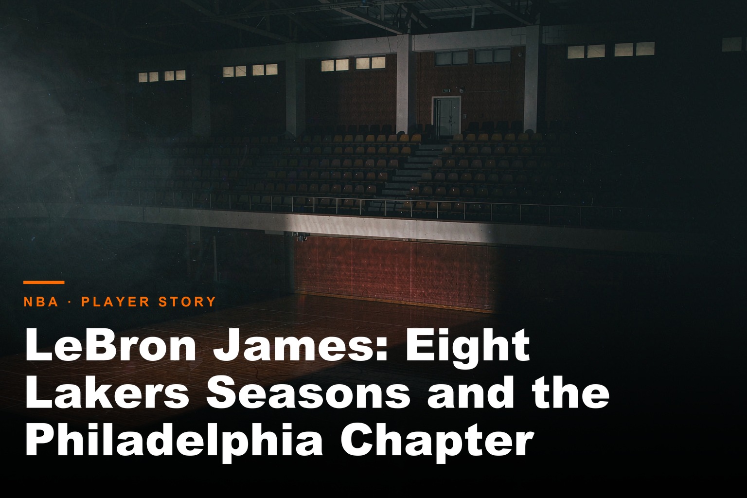 ProJersey Hub - LeBron James: Eight Lakers Seasons and the Philadelphia Chapter