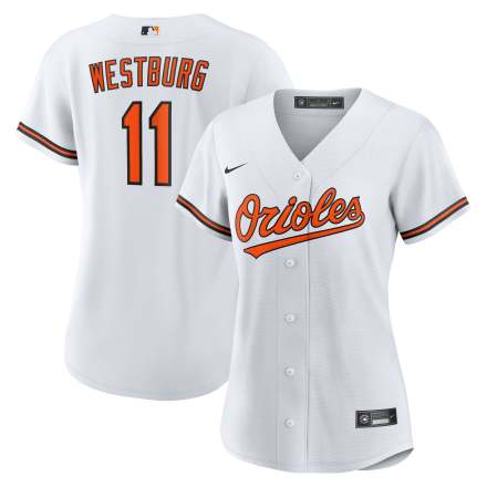 Jordan Westburg Baltimore Orioles Women's Home Replica Jersey