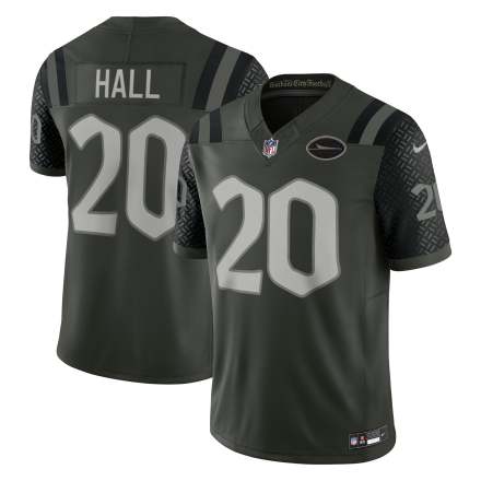 Breece Hall New York Jets 2025 Rivalries Collection Stitched Limited Jersey