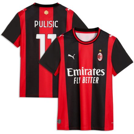 Christian Pulisic AC Milan Women's 2026/27 Home Replica Jersey