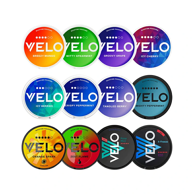 European Well-known Brand VELO Ice Berries 10mg