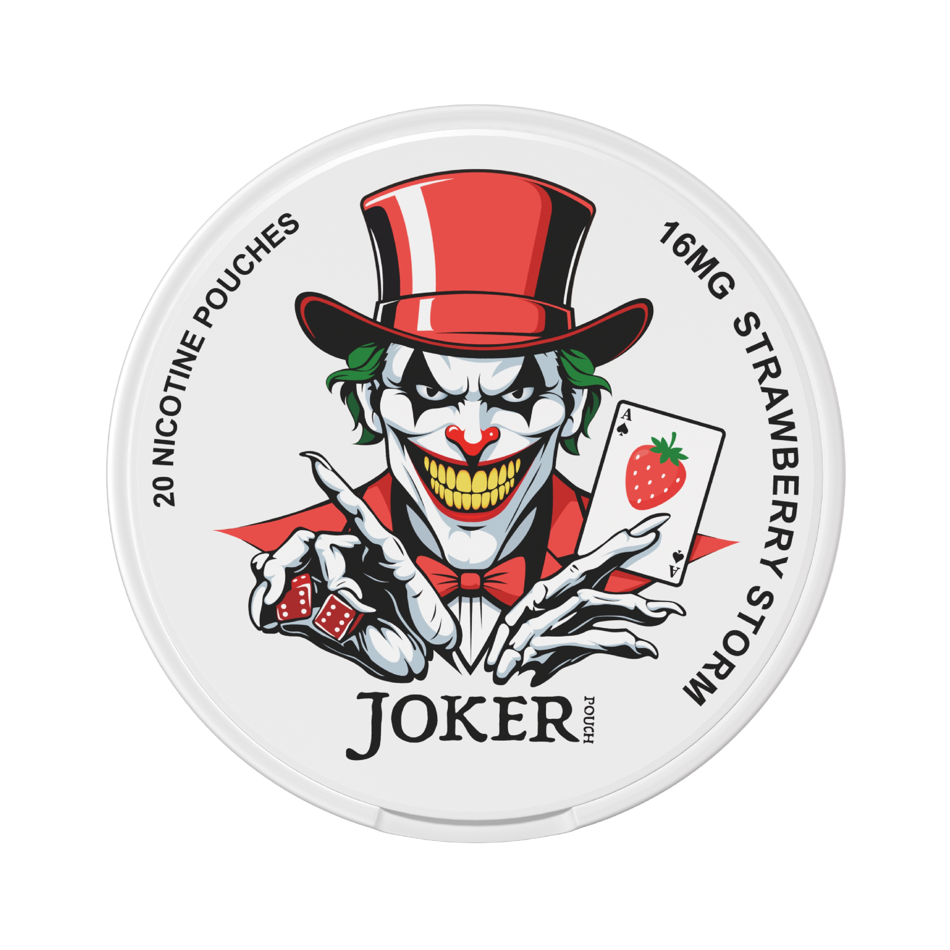 Joker Pouch Strawberry Storm 16mg
