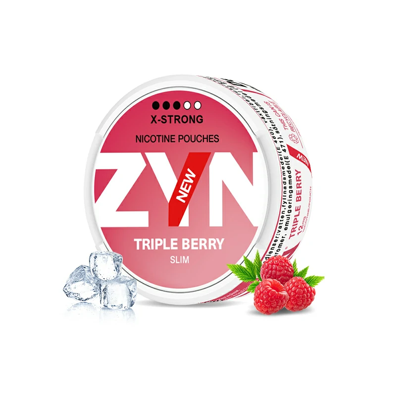Swedish ZYN Pouches triple berry slim