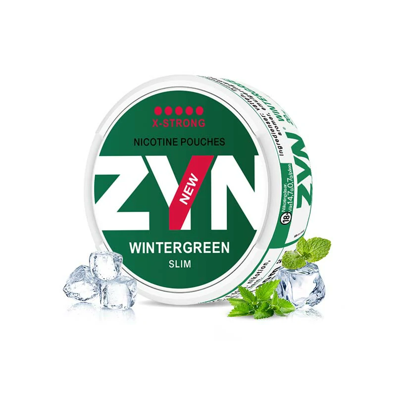 Swedish ZYN Pouches wintergreen slim