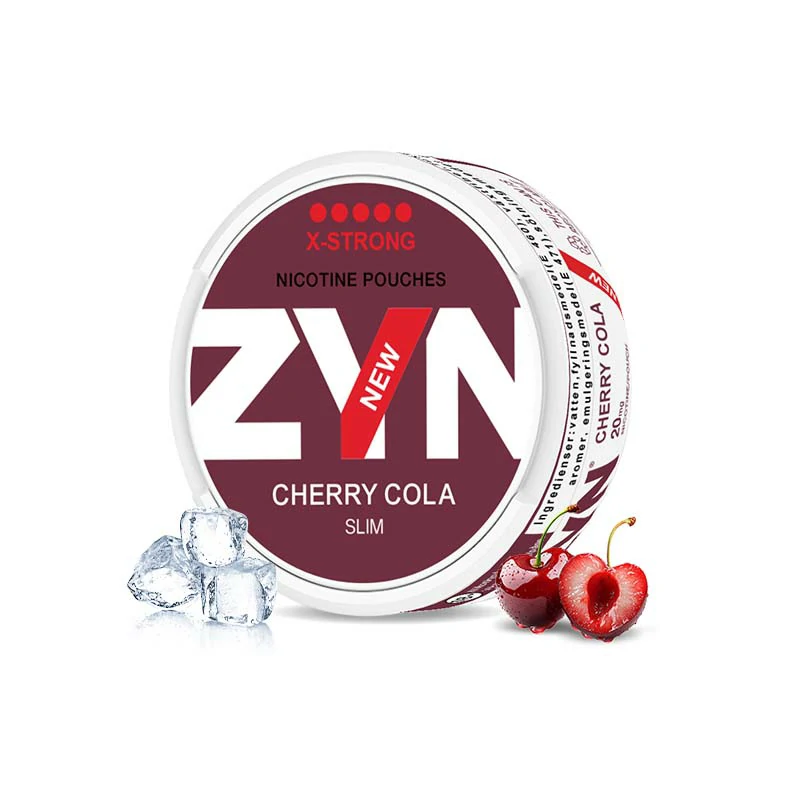 Swedish ZYN Pouches cherry cola slim