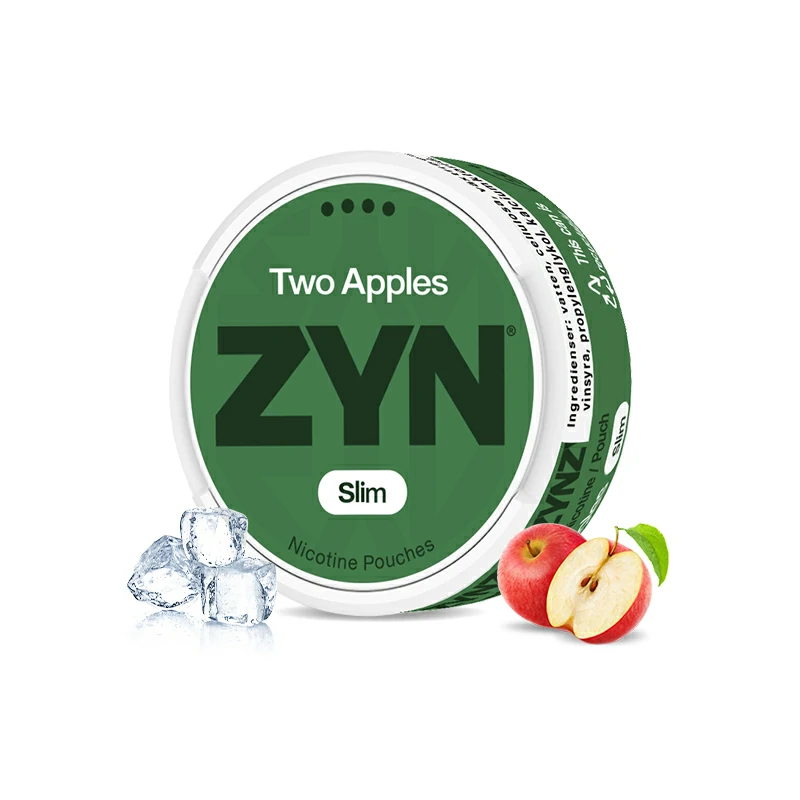 European ZYN Pouches 2025 Edition two apple slim