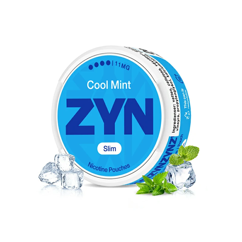 European ZYN Pouches 2025 Edition cool mint slim