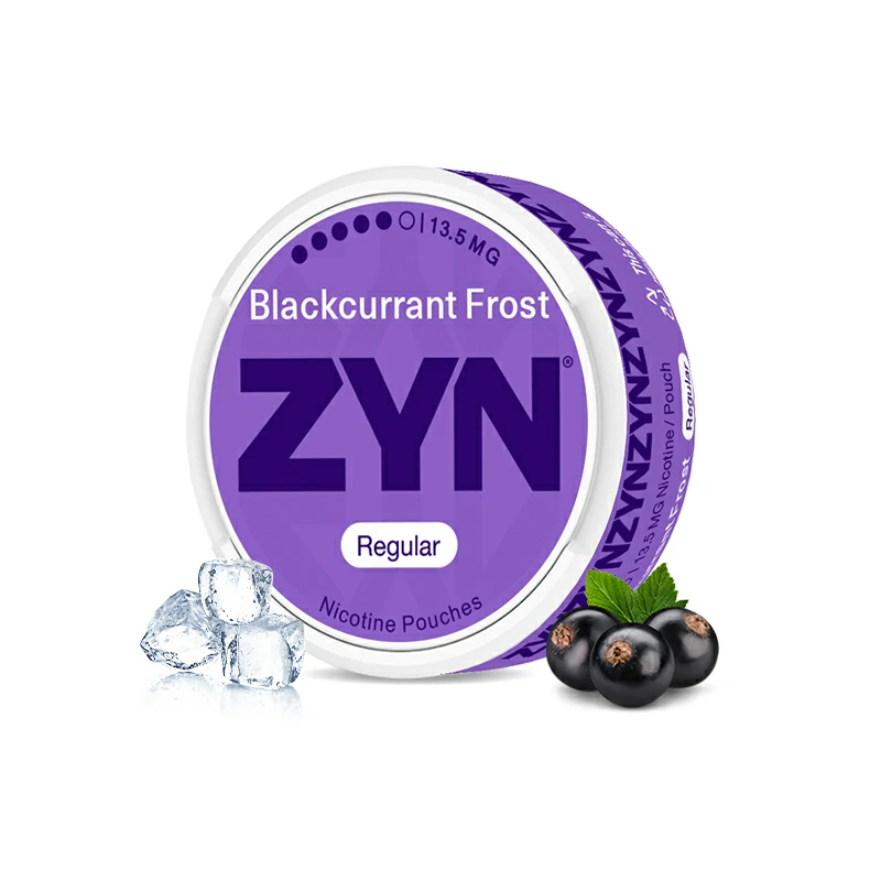 European ZYN Pouches 2025 Edition balckcurrant frost 13.5mg