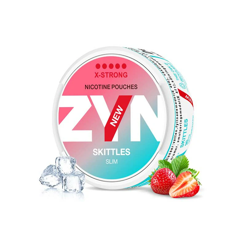 Swedish ZYN Pouches skittles slim