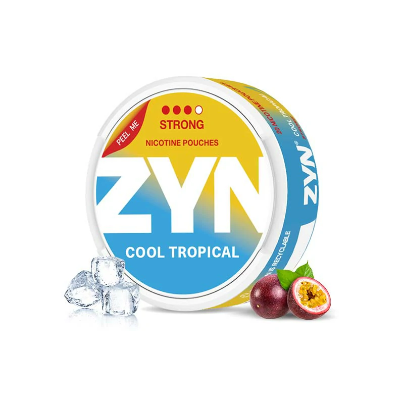 Swedish ZYN Pouches cool tropical 11mg