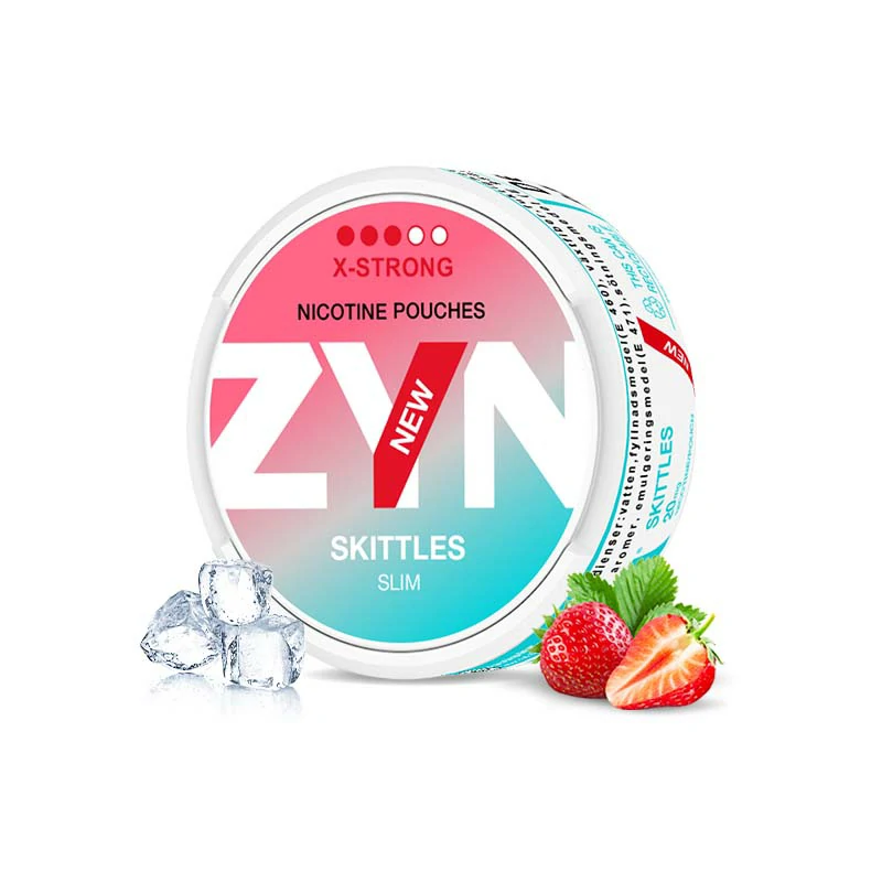 Swedish ZYN Pouches skittles slim