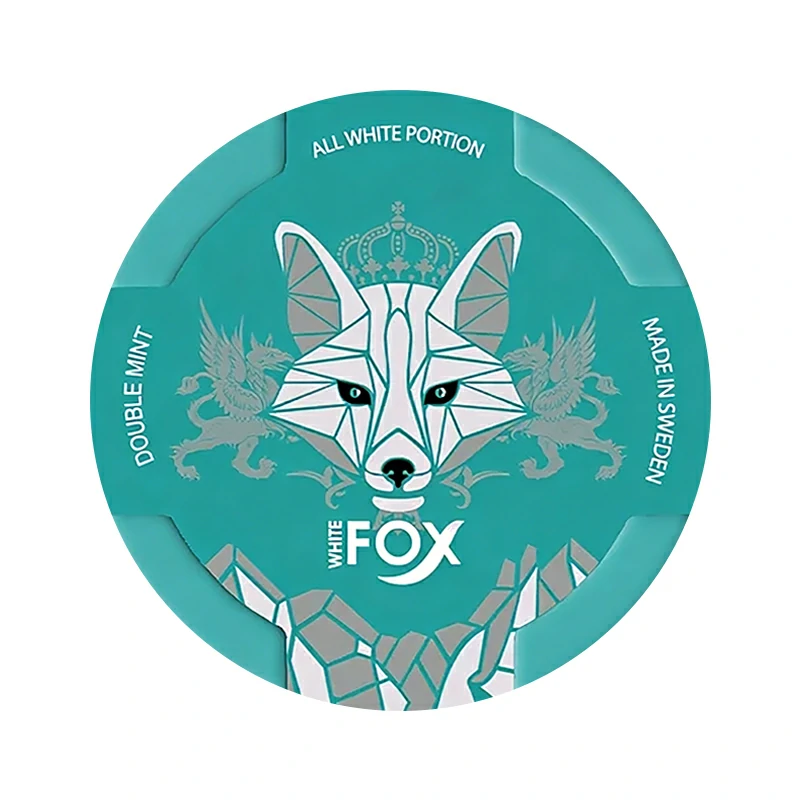 White FOX Pouches Double Mint 16mg