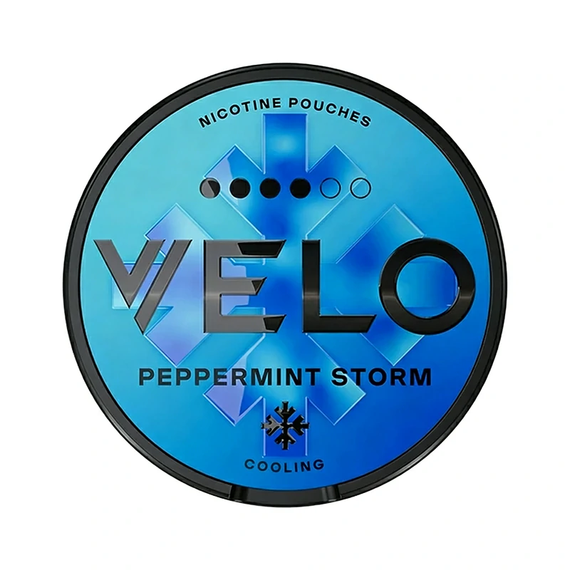 European Well-known Brand VELO Peppermint Storm 10.9mg