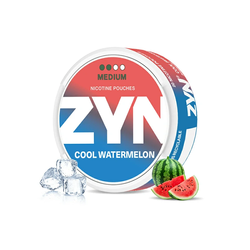 European Swedish ZYN Pouches cool watermelon 6mg