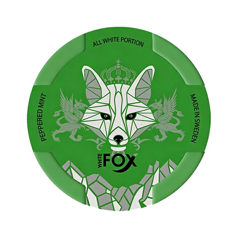 White FOX Pouches Peppered Mint 16mg