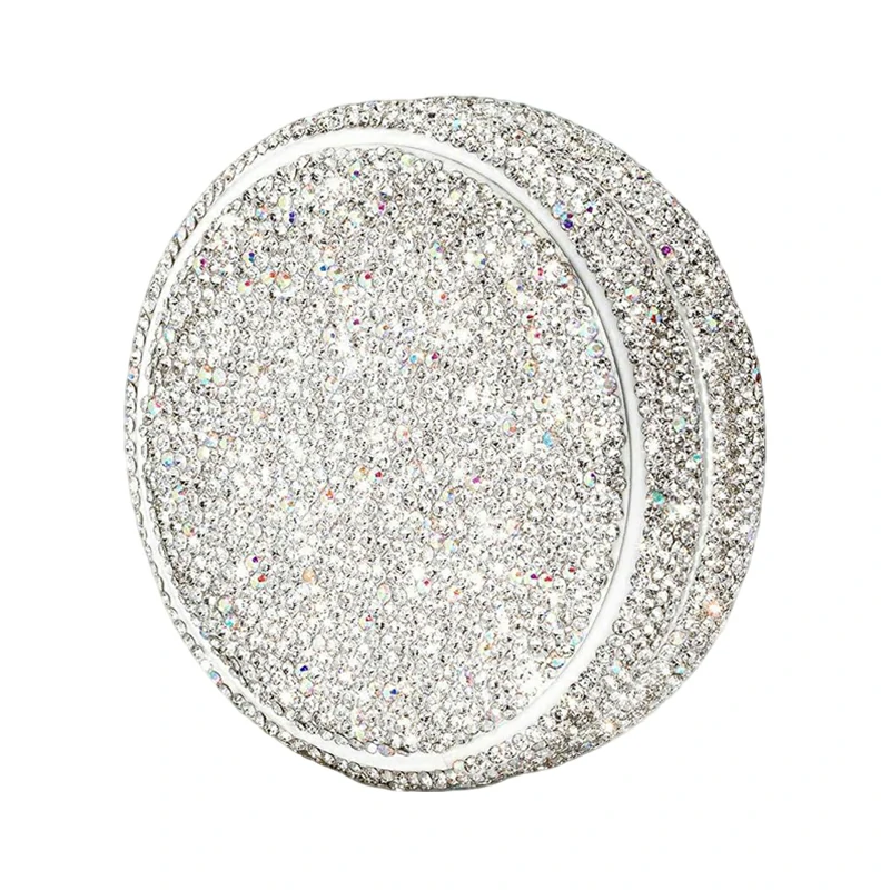 Silver Portable Case Pouch Diamond Container