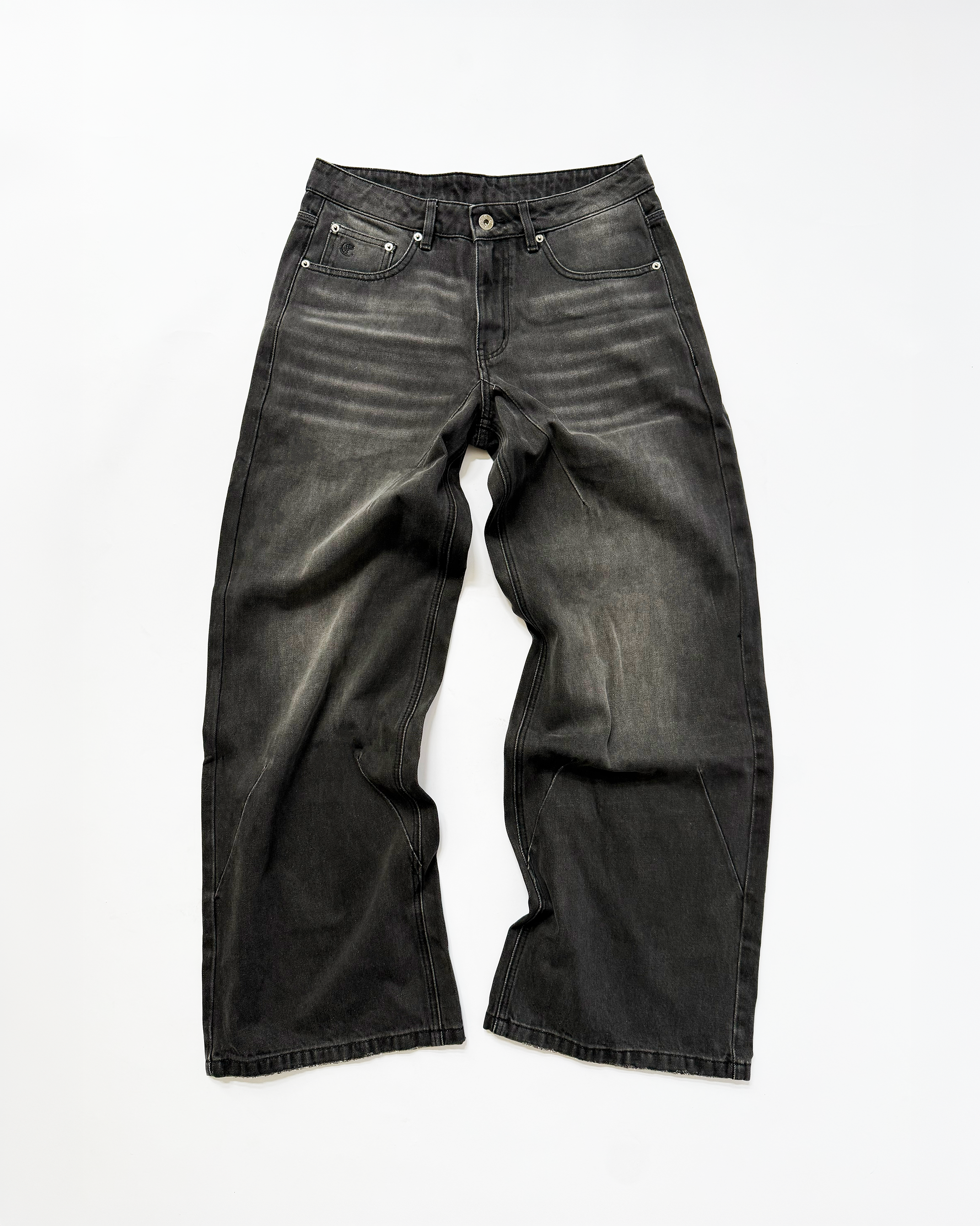 JAPANESE BAGGY DENIM (BLACK) – Ytwok Club
