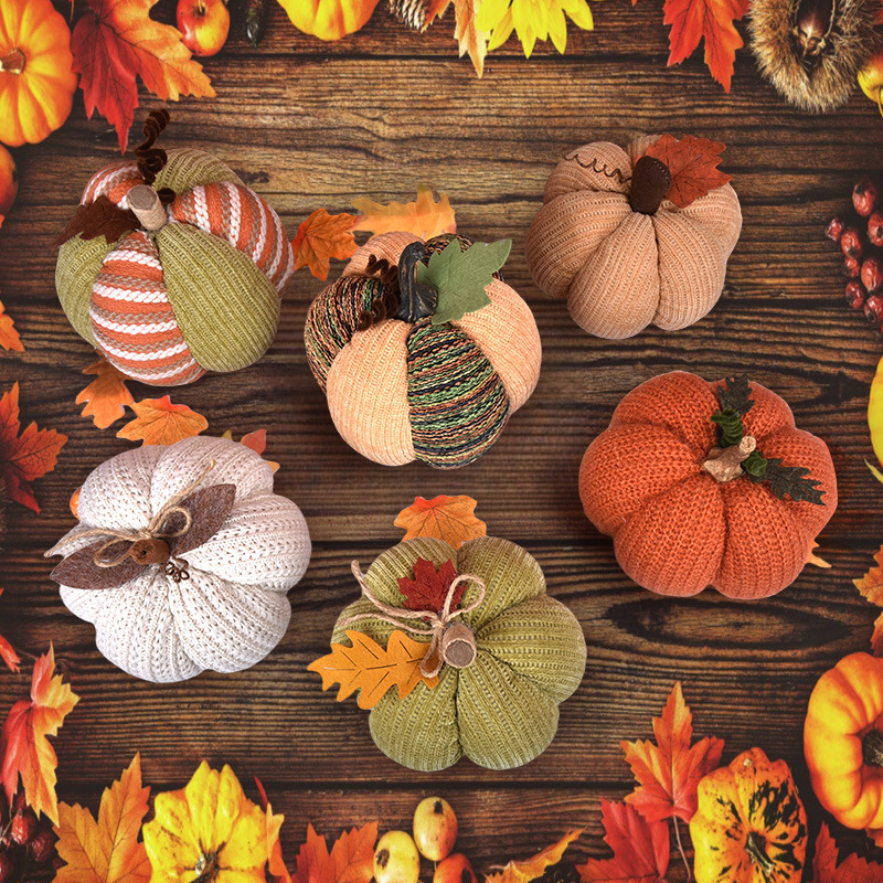 Knitted Pumpkin（100% Handmade）