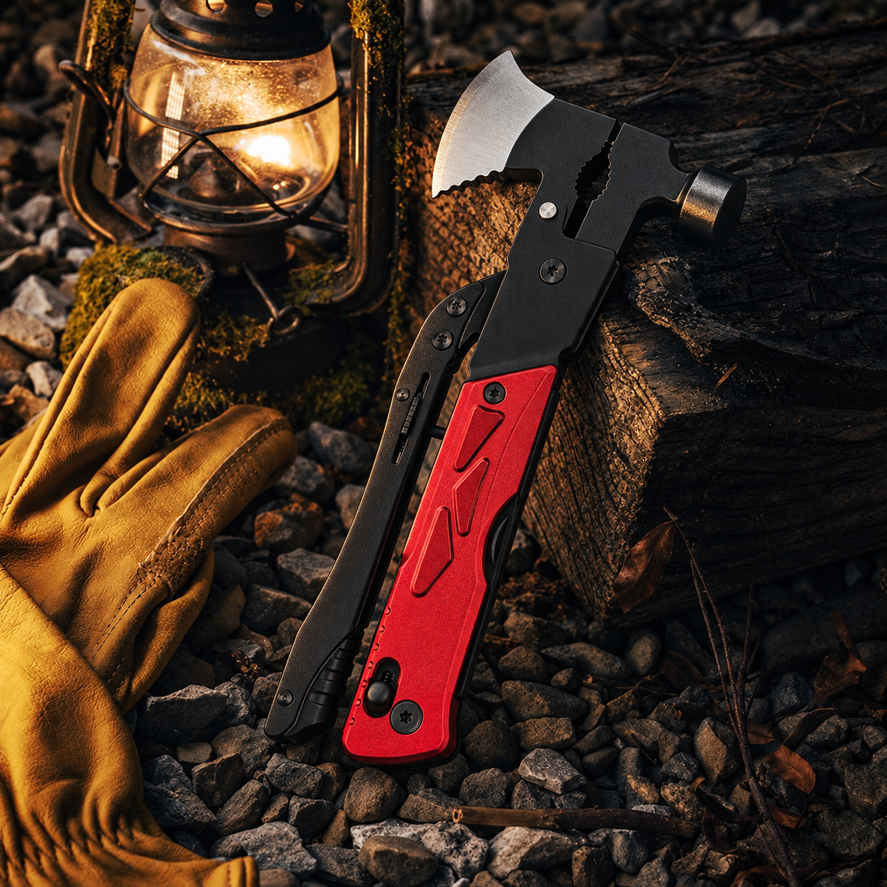 Multifunctional Axe Hammer Tool Set