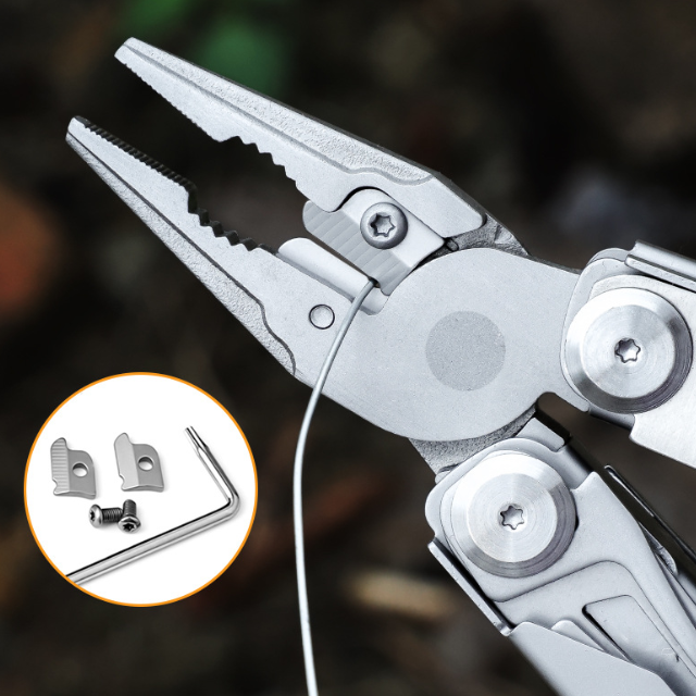 Multipurpose Knife - Multi-purpose Pliers - 16 in 1 Multitool with 7cm Blade, Screwdrivers, Cutters and Scissors - Camping, Hiking and Survival Tool - Tactical Tools