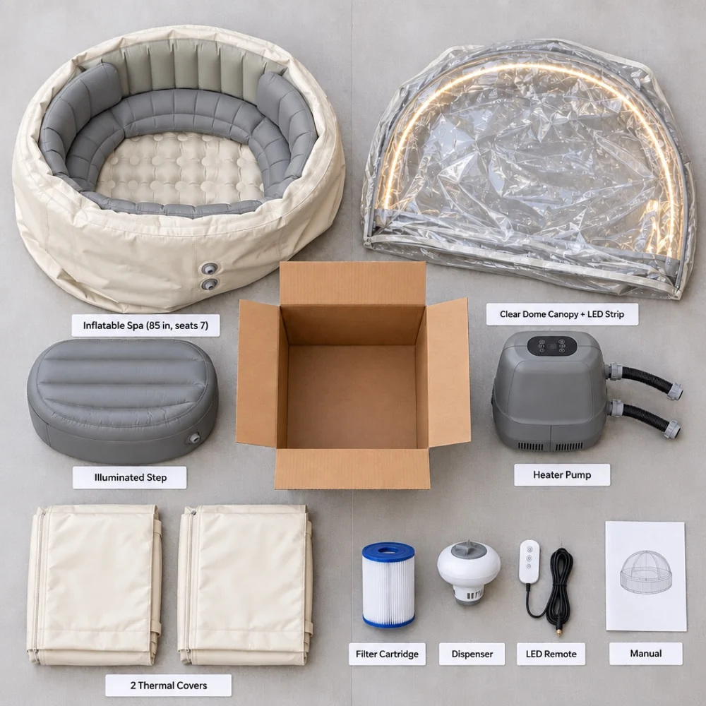 Early Winter Sale Your Backyard Hot Tub, Winter Edition