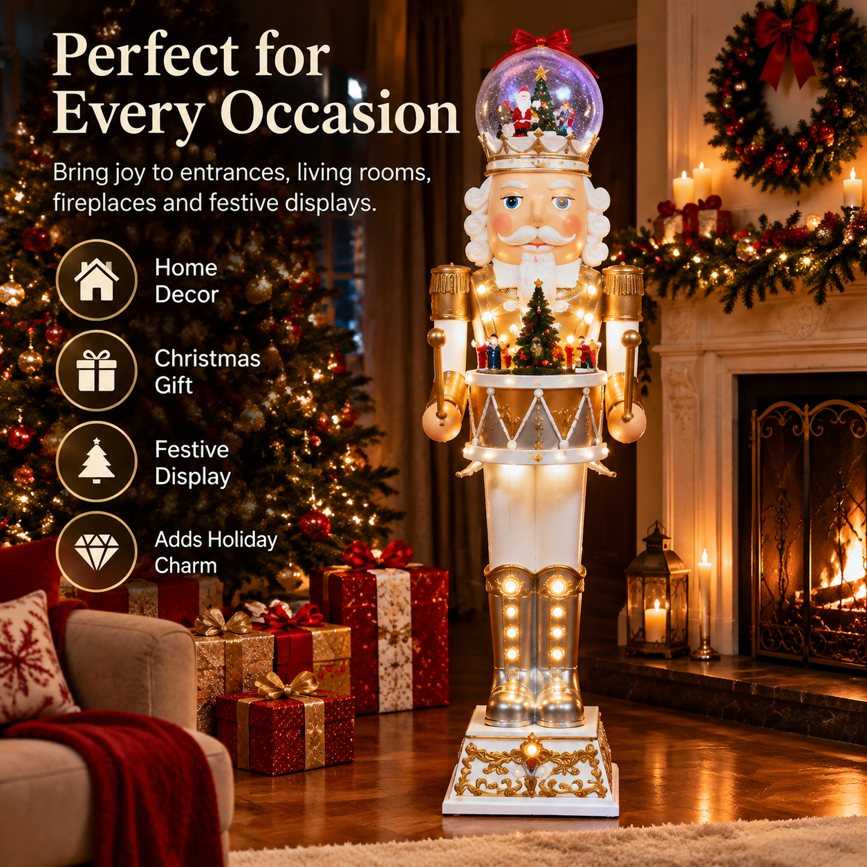 XL Standing Nutcracker Model