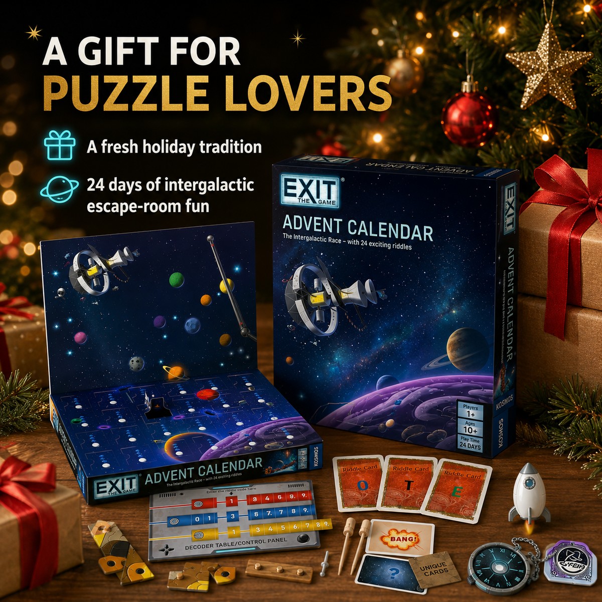 Christmas Gift for Puzzle Lovers