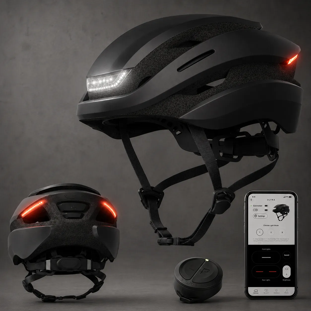 🔥Today's Special - Buy 1 Get 1 Free🔥  Smart LED Bike Helmet – Turn Signals & 3-Day Battery