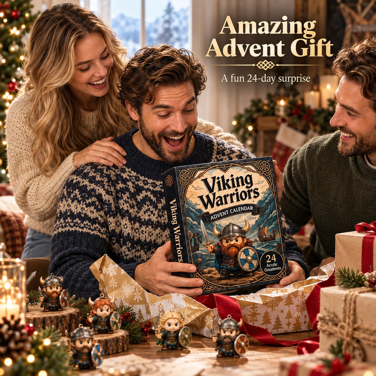 Viking warrior Advent calendar collection