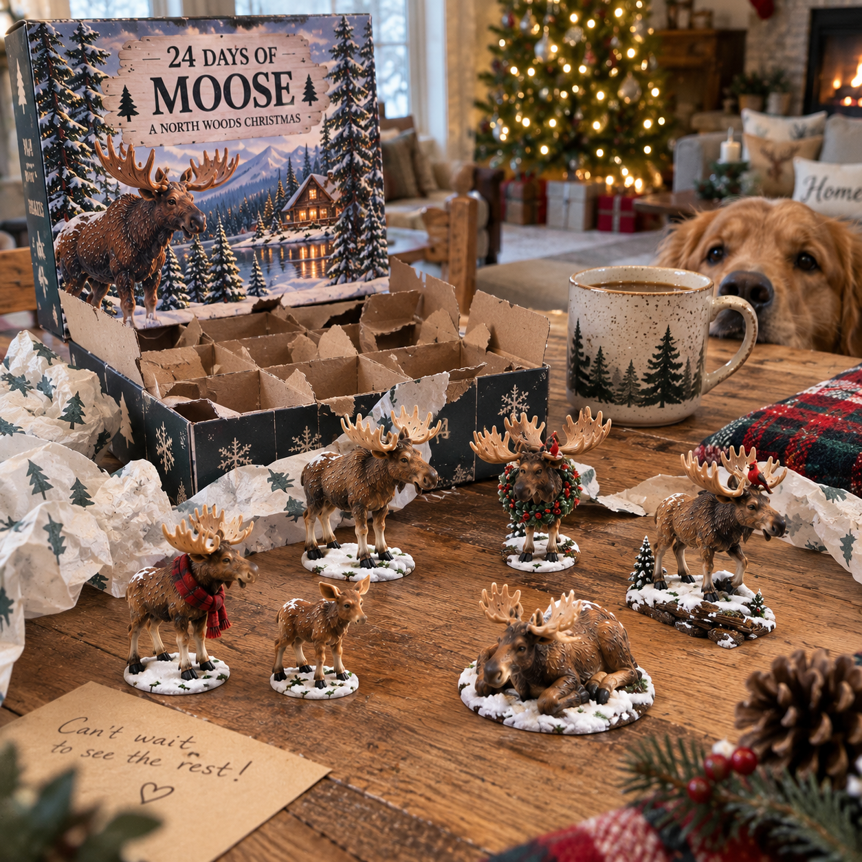 Customer-style moose collection photo