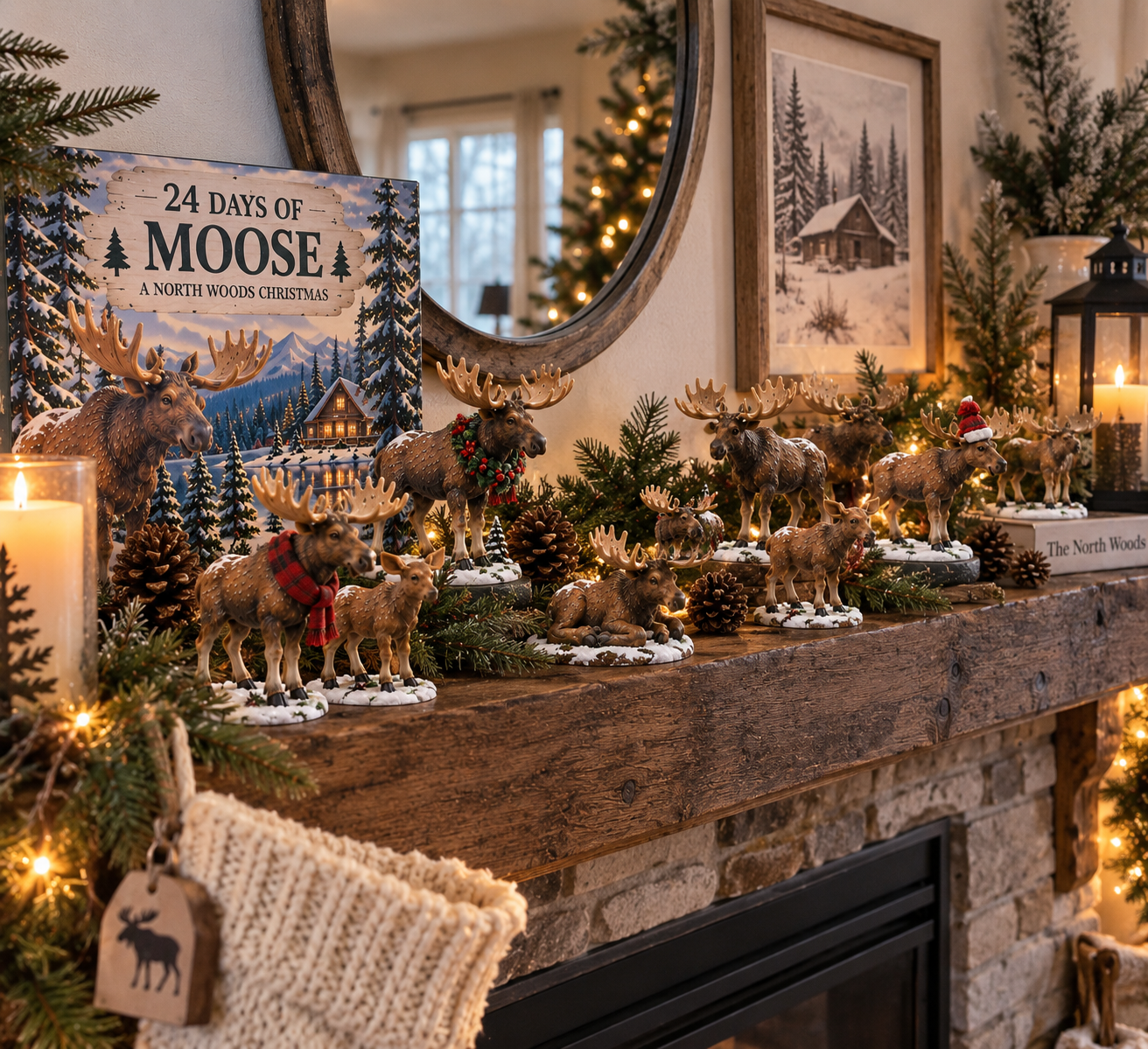 Customer-style moose collection photo