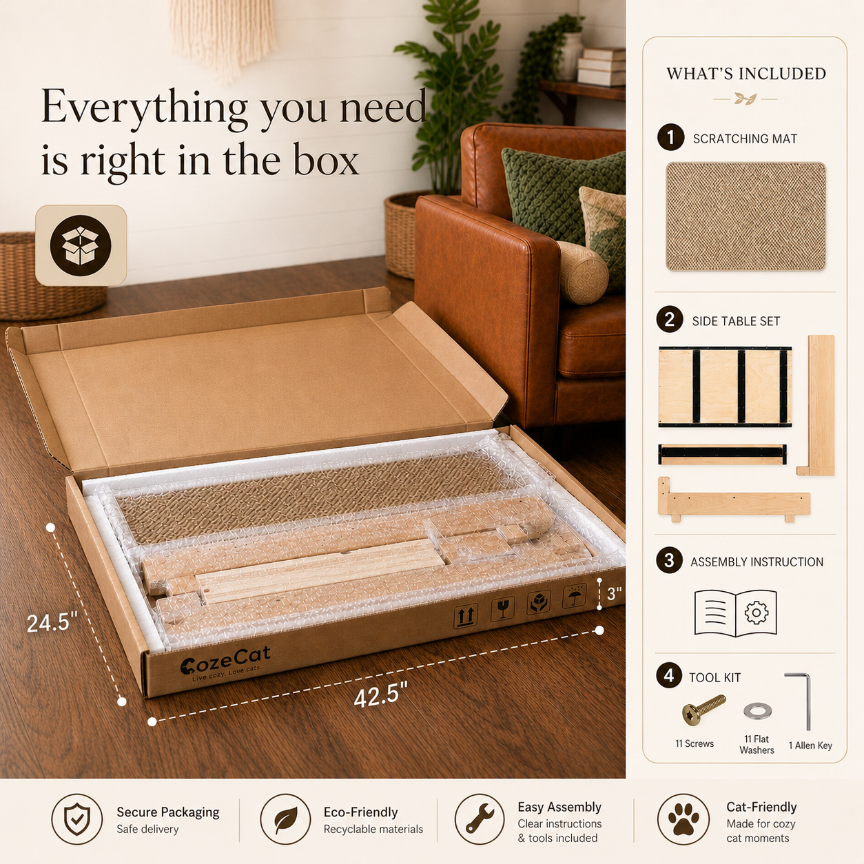 Sgsbqhi Cats Side Table