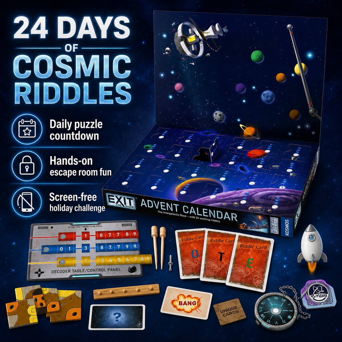 24 Days of Cosmic Riddles