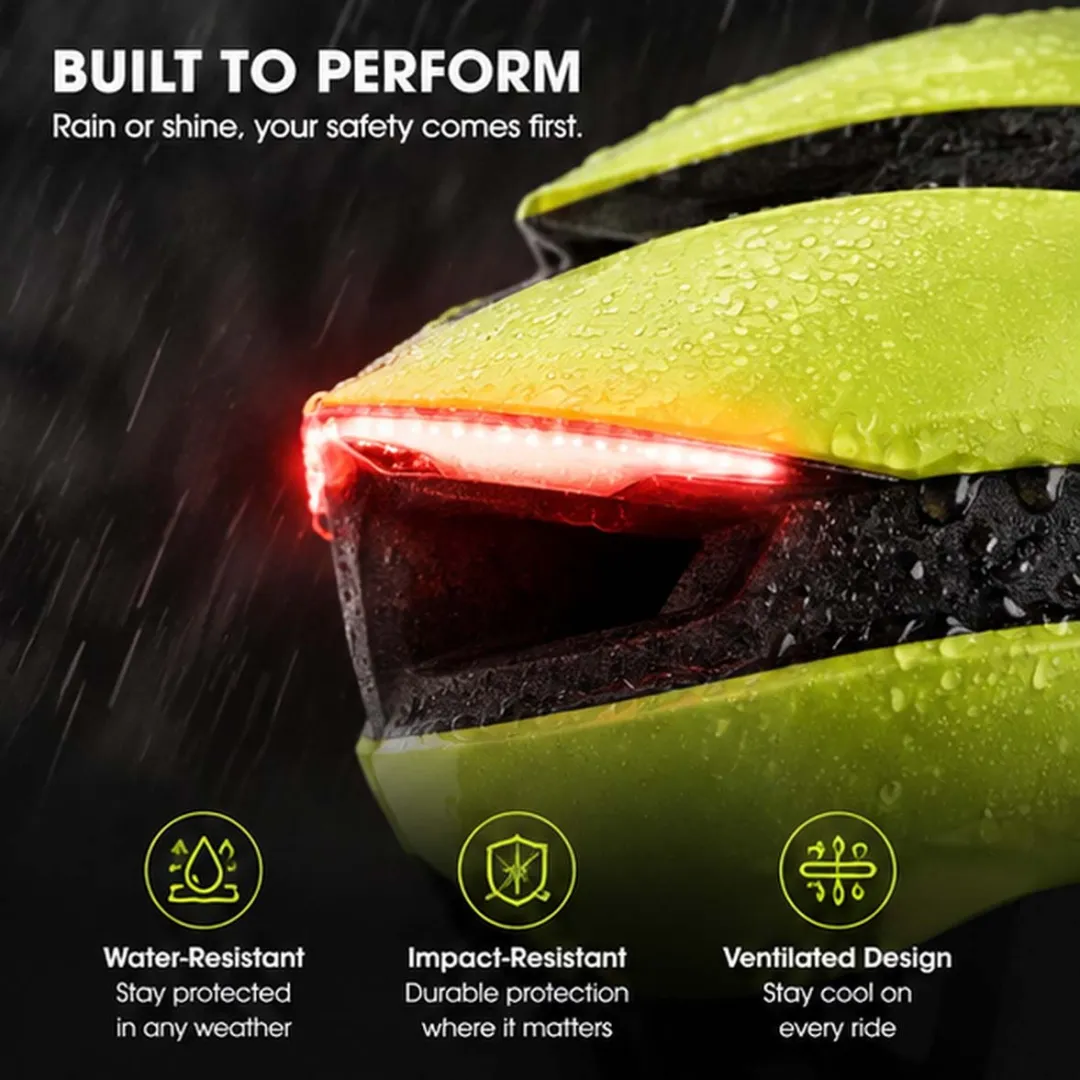 🔥Today's Special - Buy 1 Get 1 Free🔥  Smart LED Bike Helmet – Turn Signals & 3-Day Battery