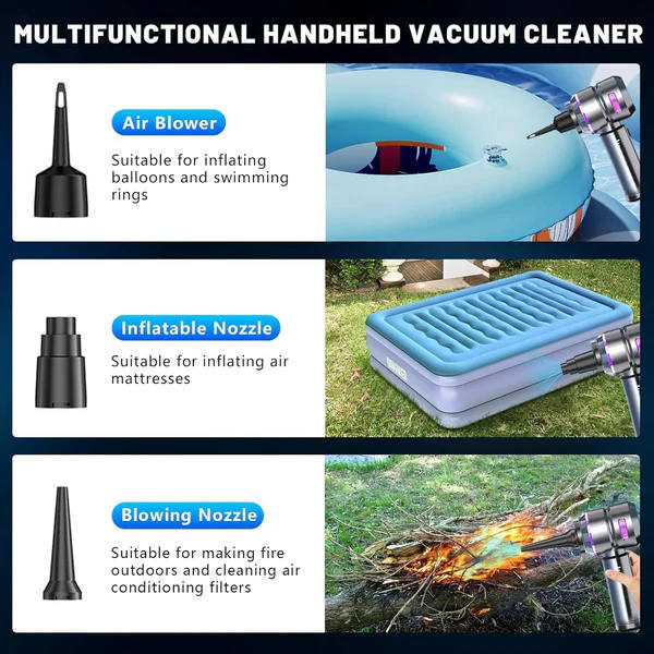 🔥Today's Special - Buy 1 Get 1 Free🔥Portable Vacuum Cleaner